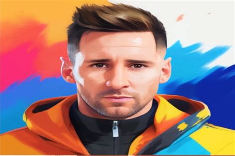 Design Illustrations Lionel Messi 2 Graphic By Dragon Store Creative