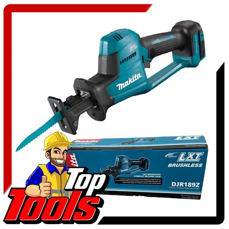 Makita 18v Li Ion Lxt Brushless Reciprocating Saw One Handed Djr189z