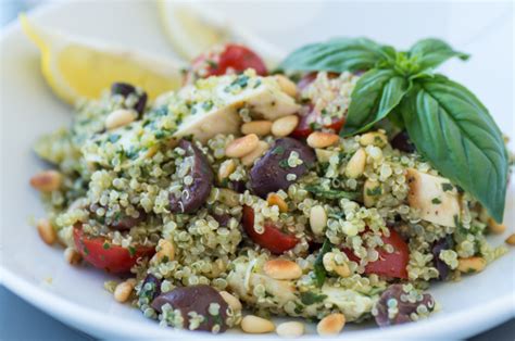 Moroccan Chicken Quinoa Pesto Salad Key Nutrition