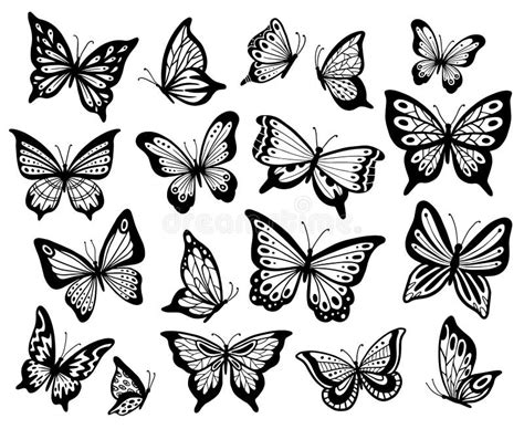 Details About Butterfly Tattoo Stencil Super Cool