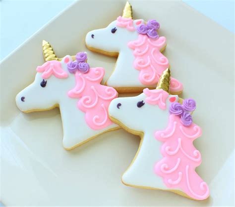 Unicorn Cookies Unicorn Cookies Sugar Cookie Designs Iced Cookies