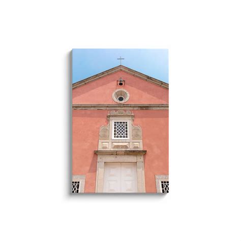 Shop Pink Church Photo Print Burke Decor