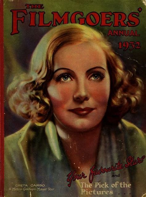 Greta Garbo Greta Garbo Star Pictures Vintage Magazines Pin Up