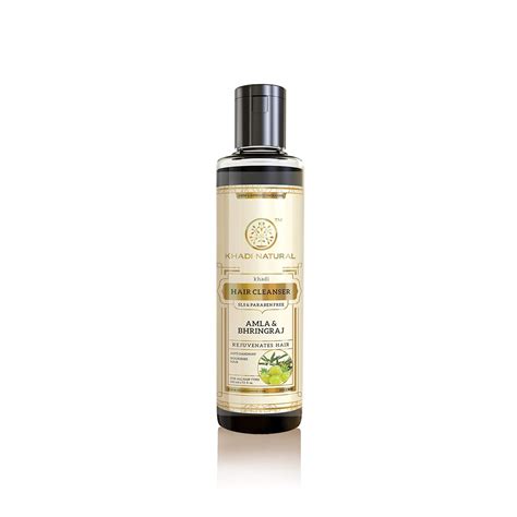 Buy Khadi Natural Ayurvedic Amla And Bhringraj Hair Cleanser Shampoo