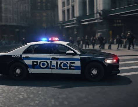 police Car chase scene ultrarealistic photo 8k 925 by mmsopen3 on ...