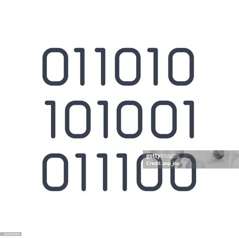 Binary Data Code Vector Icon High Res Vector Graphic Getty Images