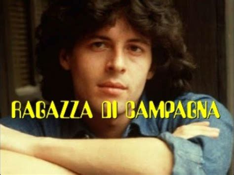 Karaoke Ragazza Di Campagna Claudio Baglioni YouTube