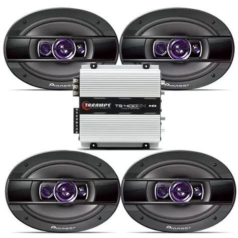 Kit Falante X Pioneer W Rms Modulo Taramps Ts Frete Gr Tis