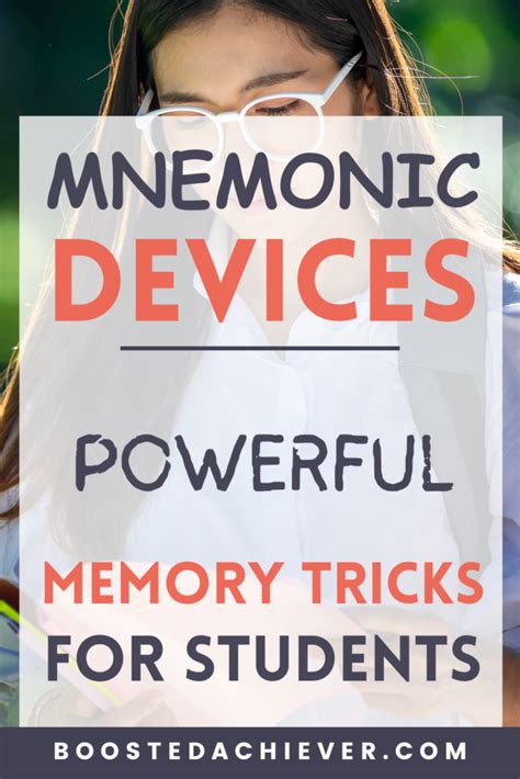 Mnemonics For Students Powerful Memory Tricks