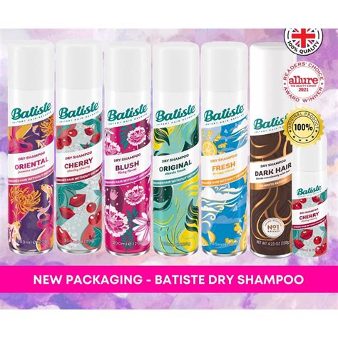 Batiste Instant Hair Refresh Dry Shampoo Ml Shopee Singapore