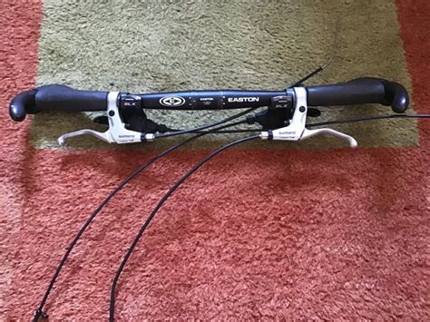 For Sale Flat Handlebar 9 Speed Set Up 3 X 9 Shimano Slx Shimano V Brake Levers Retrobike