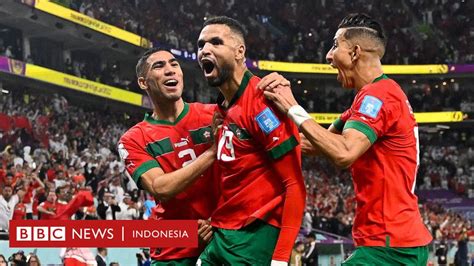 Maroko Vs Portugal Singa Atlas Mencetak Sejarah Tim Benua Afrika