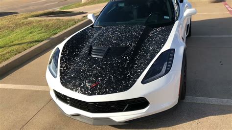 Corvette Wrapped In Vvivid Black Forged Carbon Fiber Looks Wicked In