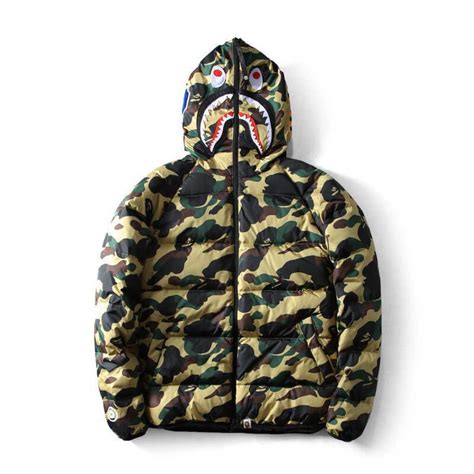 Buy Classic Camouflage Bape Shark Jacket Official Store