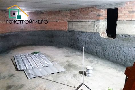 Гидроизоляция подвала изнутри в Москве и области. Стоимость услуги ...