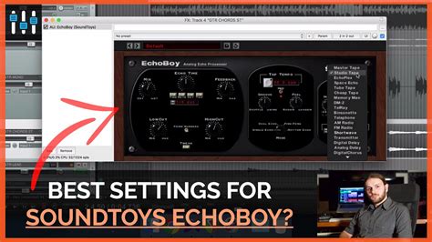 6 Tips For Using Soundtoys Echoboy Youtube