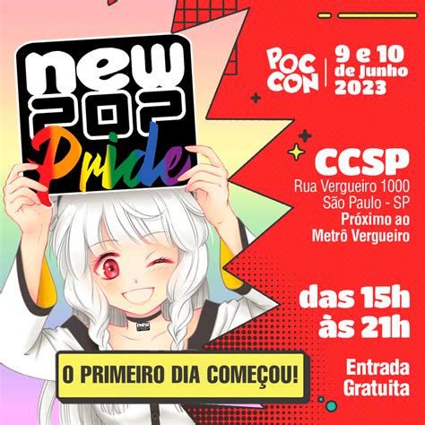 NewPOP Editora on Twitter E o primeiro dia da POC CON já está rolando