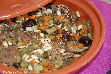 Tajine De Boeuf Pruneau Amande Et S Same Maman A D Borde