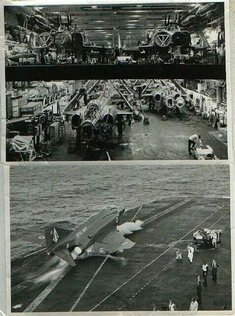 Royal Navy Phantom Fg 1 Taking Off Ark Royal Naval History Military