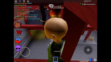 Roblox Assassin This Guy Scammed Me Youtube