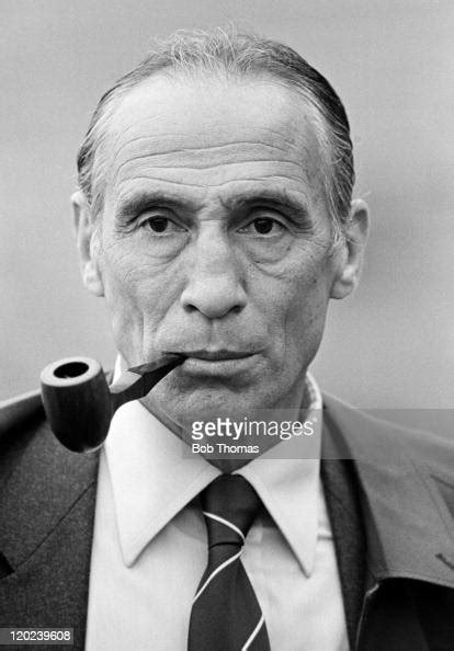 Enzo Bearzot Coach Of The Italian National Football Team In Rome