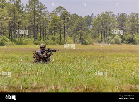 Us Marine Corps Lance Cpl Hopeland West A Rifleman With 1st