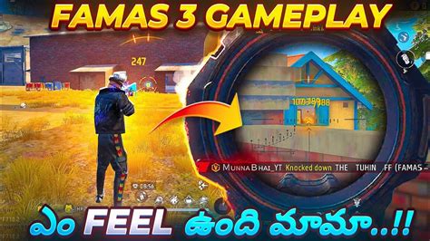 Famas Em Feel Undhi Broo Free Fire Telugu Mbg Army Youtube