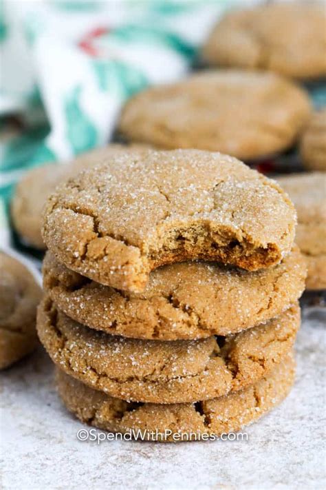 Soft And Chewy Ginger Snaps Soft And Chewy Spend With Pennies