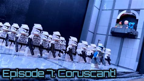 Coruscant Moc Clone Army Bau Eines Lego Star Wars Raums Folge 7