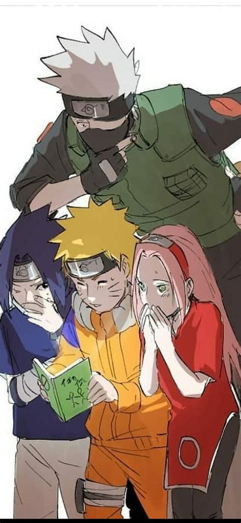 1080P Descarga Gratis Equipo Siete Haruno Sakura Hatake Kakashi