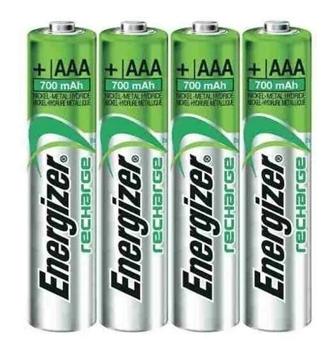 Pilas Recargables Energizer Aaa X4 Mercado Libre