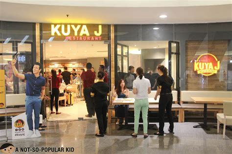 Kuya J Restaurant Home Of Great Filipino Comfort Food A Not So