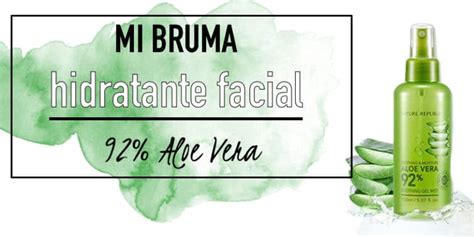 Bruma Facial Hidratante Coreana Tomomi Recomienda