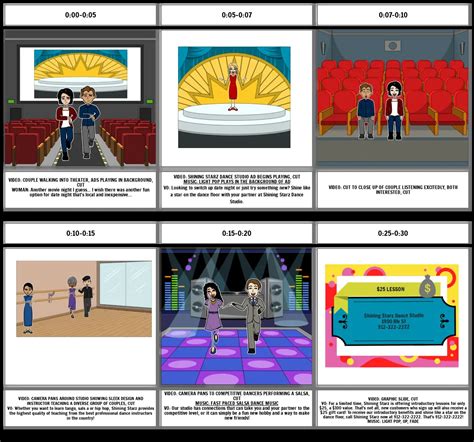 Dance Studio Storyboard By Da976325