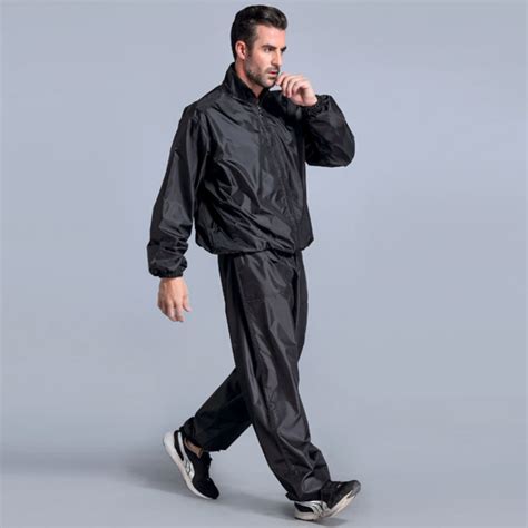 High Quality Sweating Suits For Workouts Sauna Suit Men Pvc Sport Tops