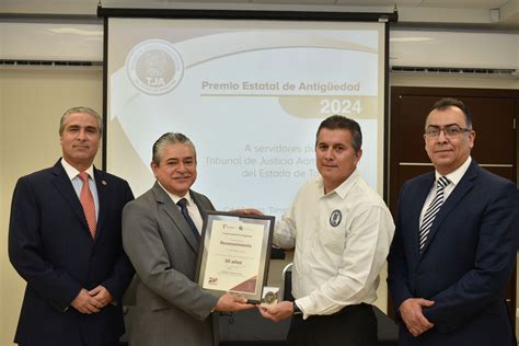 Premio Estatal De Antig Edad Tribunal De Justicia Administrativa