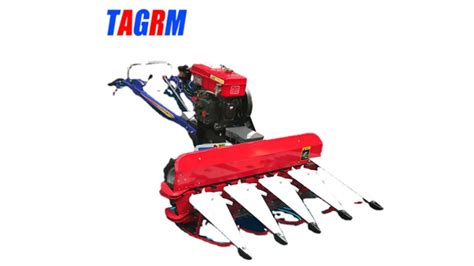 New 4g120 Manual Cosechadora De Arroz Mini Harvester Wheat Rice Cutting