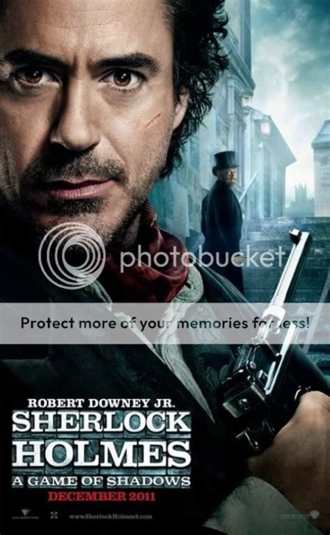 Noobie Movies Sherlock Holmes A Game Of Shadows Official Poster And