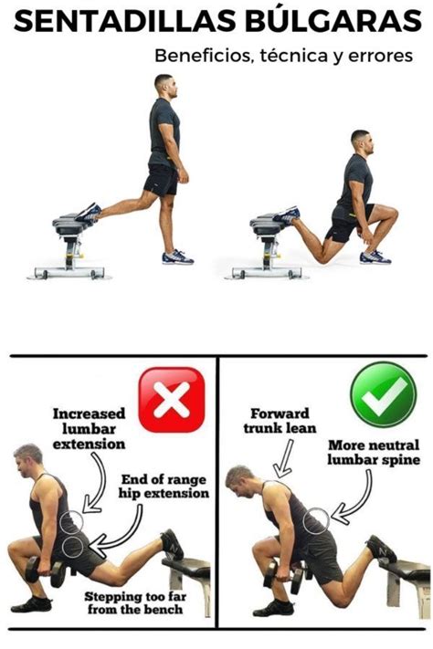 SENTADILLAS BÚLGARAS Beneficios técnica y errores VIDEOS