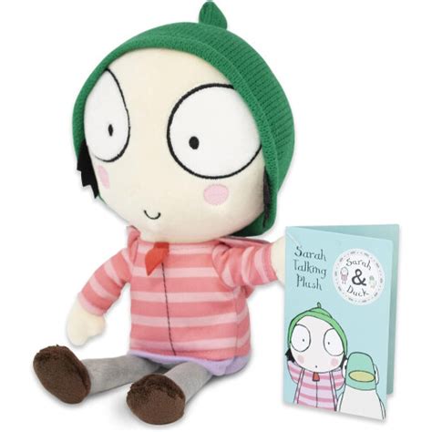 Cbeebies Sarah And Duck Talking Soft Plush Toy 10 On Onbuy