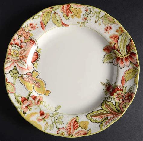 Eliana Red Dinner Plate By Fifth Pts Replacements Ltd