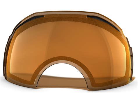 Oakley Airbrake Dark Gunmetallens Fire Iridium And Persimmon Biker Boarderde