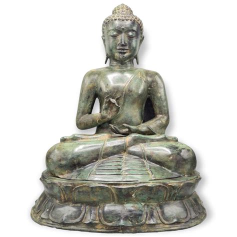 Large Seated Buddha 56 Cm Bronze Bali Indonesia Catawiki