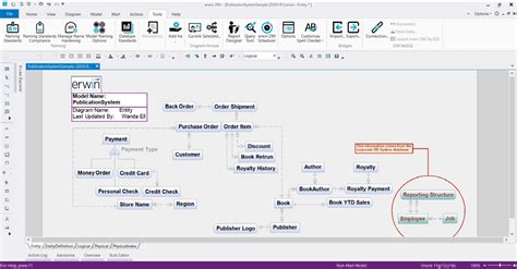 Erwin Data Modeler Mind2biz