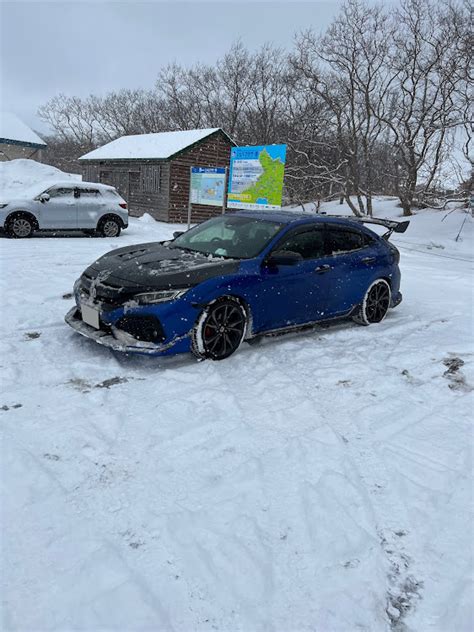 シビックの冬のドライブ！・北海道・洗車・ドライブに関するカスタム事例｜車のカスタム情報はcartune