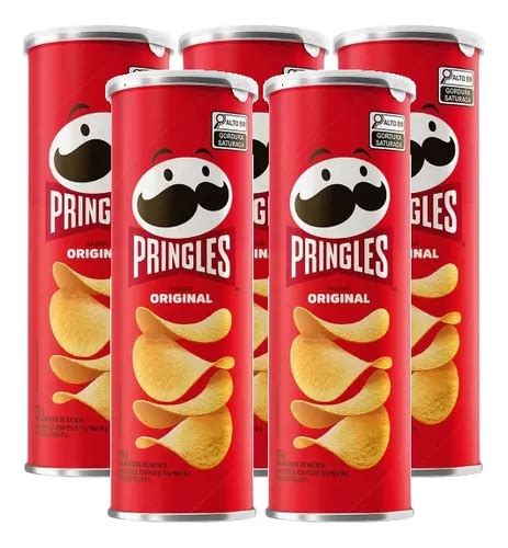 Kit 5 Batata Pringles Sabor Original 104g Parcelamento Sem Juros