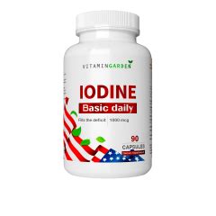 Купить Vitamin Garden, Йод (йодат калия), капсулы, 90 шт. по цене 685 ...