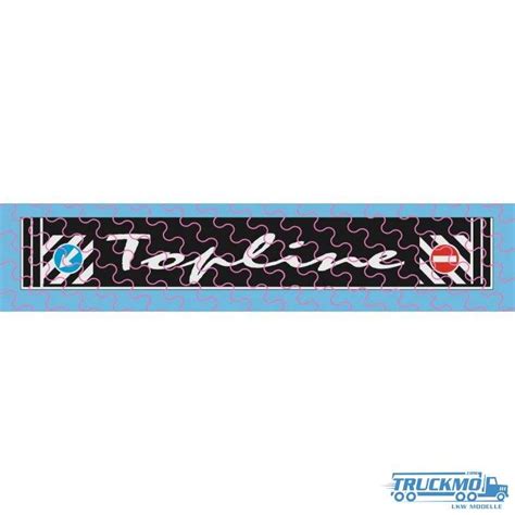 TRUCKMO Decal Scania Topline Splash Guard Flap Material Polystyrene 12D