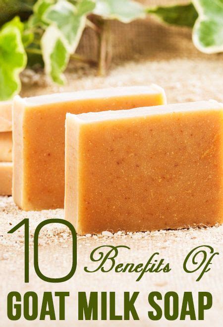 Top 10 Benefits Of Goat Milk Soap Dailyhealthandwellness Goat Milk