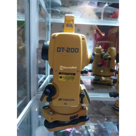 Digital Theodolite Topcon DT 205L Bekas Fullset Sudah Laser Di Jakarta